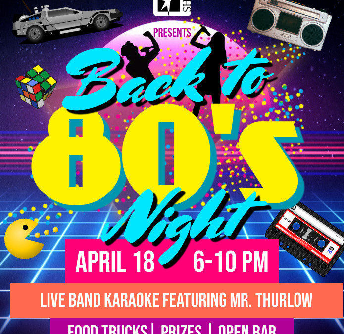 Back to 80’s Night